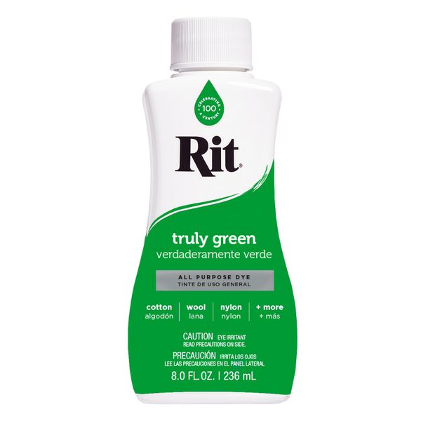 Rit All-Purpose Liquid Dye - Truly Green 236ml