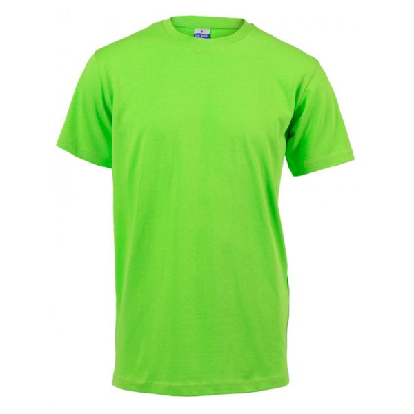 Plain T-Shirt - Lime Green - 140g