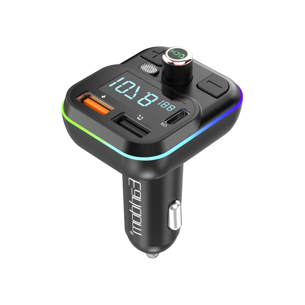 Wireless Car FM Transmitter / Modulator -ET-M86 - 3.1A Black