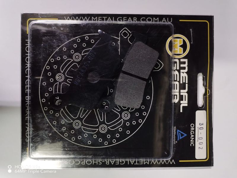 Metal Gear Brake Pads Organic 30-002 (FA131)