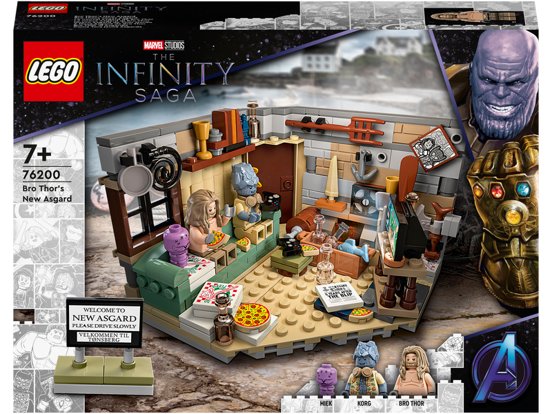 LEGO Marvel Bro Thor's New Asgard 76200 Building Kit (265 Pieces)
