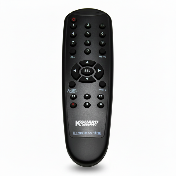 Kguard DVR Remote for 4 Channel 960H Systems - Retail Box