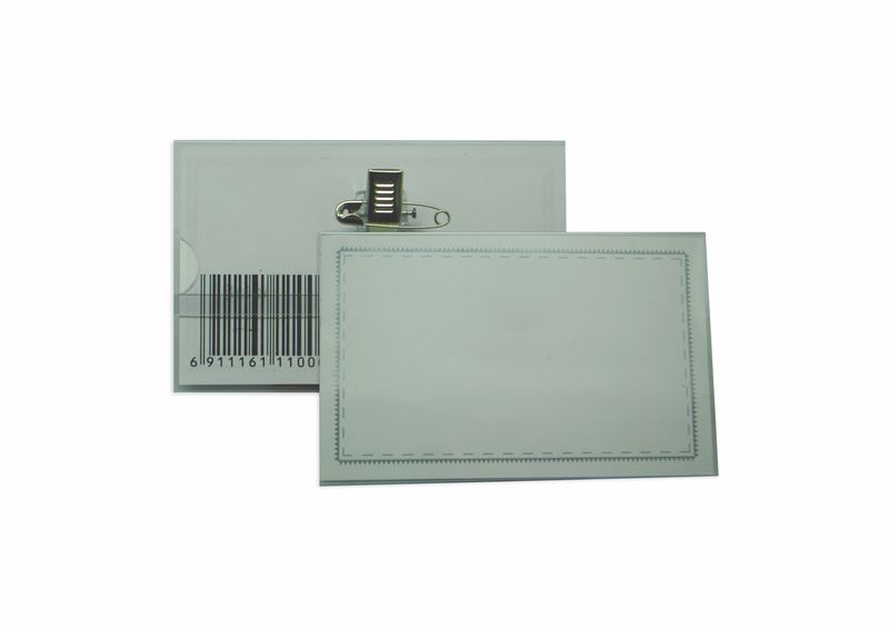 Name Badge PVC - 59mm x 90mm - Box of 50