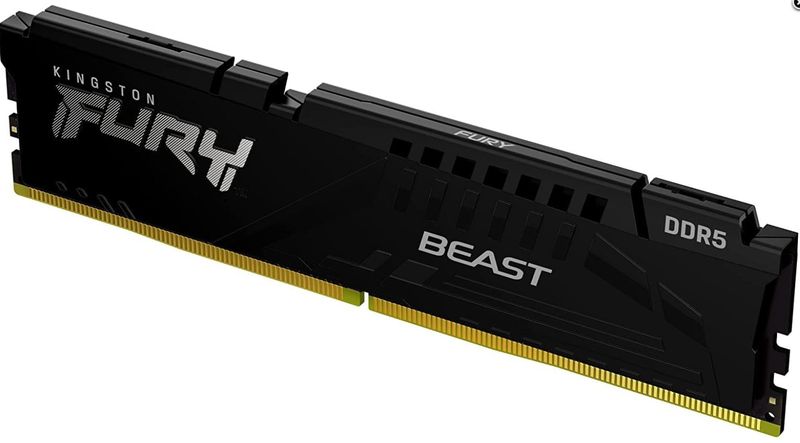 Kingston FURY Beast 16GB 5600MHz DDR5 Single Module Desktop Gaming Memory