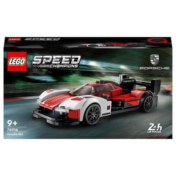LEGO® Speed Champions Porsche 963 76916 Building Toy Cars (280 Pieces)