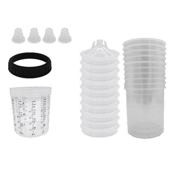 1 Set 600Cc Disposable Paint Cup Spray Cup Paint Mixing Tank Type