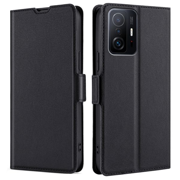 Flip Cover Compatible With Xiaomi 11T Pro Shockproof Buckle Leather Case