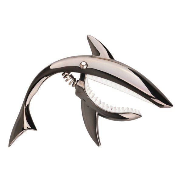 Acoustic/Electric Guitar Capo - Shark Design, Strong Grip