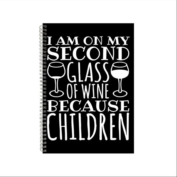 Wine Notebook Gift Idea A4 Notepad Pad 37