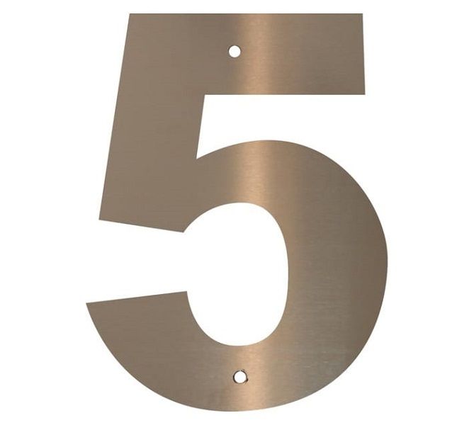 Number 5 - Gold 76 x 1.2mm