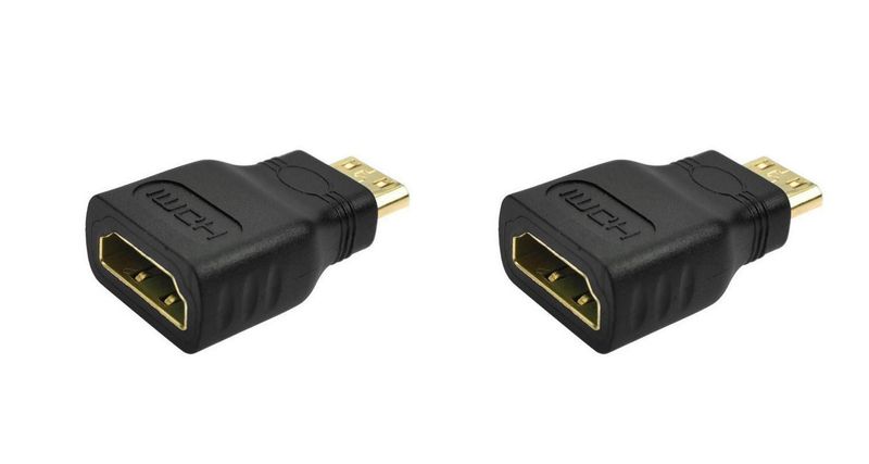 Baobab HDMI Female To Mini HDMI Male - Dual Pack