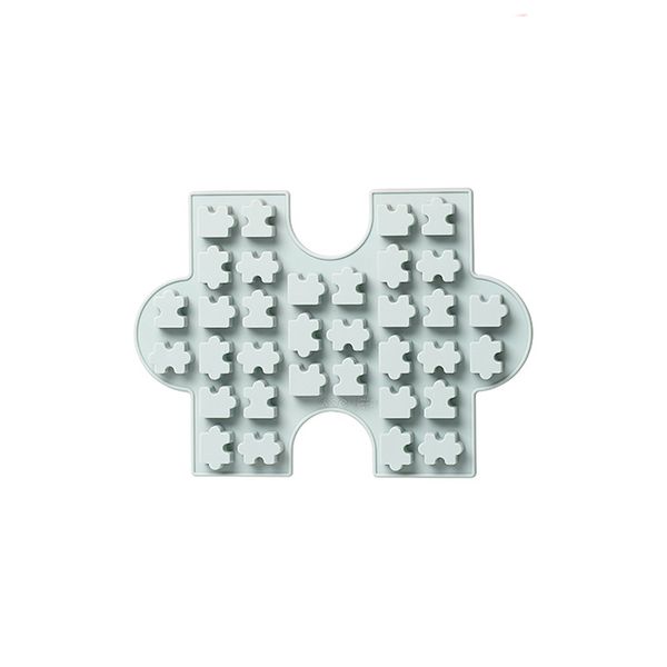 iKids Baby Food DIY Silicone Mold for Chocolate, Candy, Gummy 34 Puzzle