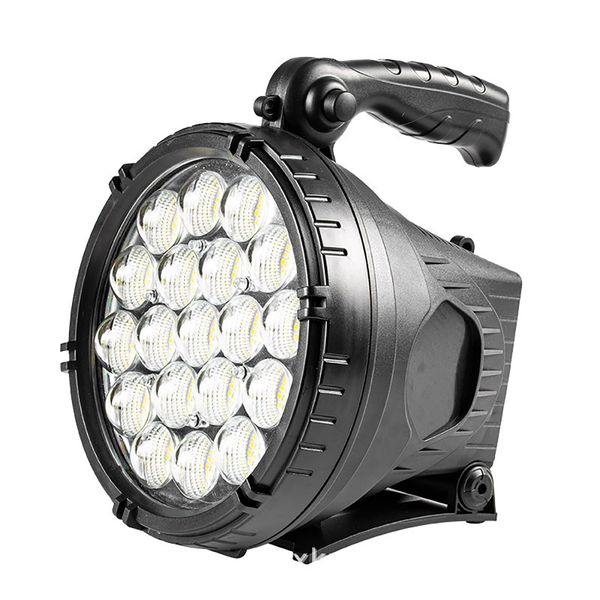 2200LM floodlight Dual Beam 1000m Waterproof Adjustable Brightness 3 Colors