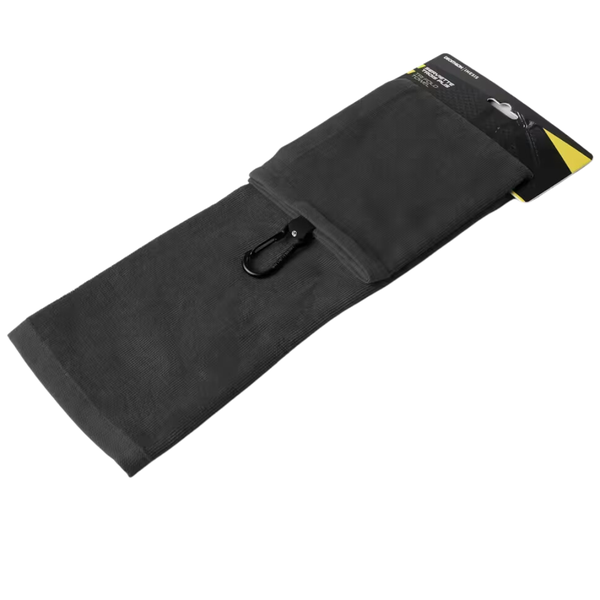 Inesis Tri-Fold Golf Towel - Inesis Black