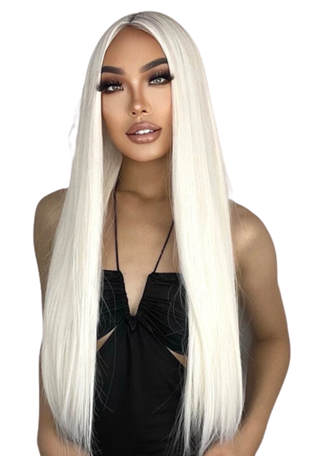 4*4 Lace Front Long Straight Synthetic Wig Shop Today. Get it