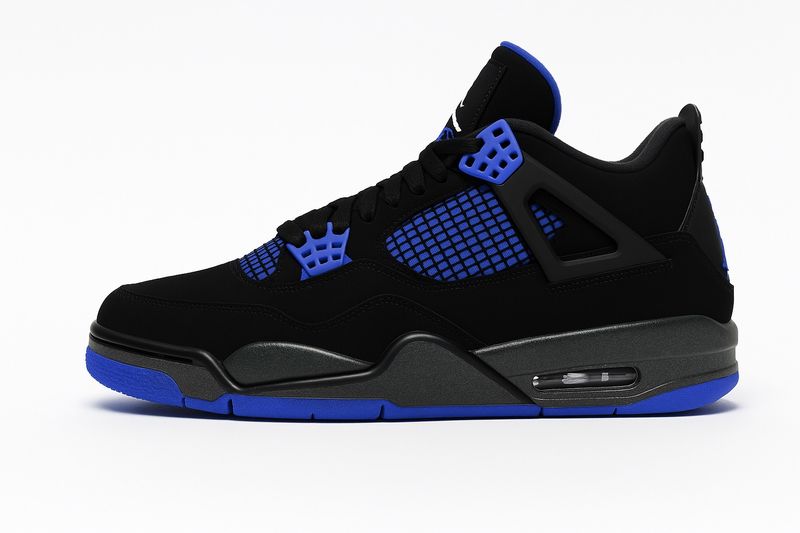 Men's Blue and Black Casual Shoes