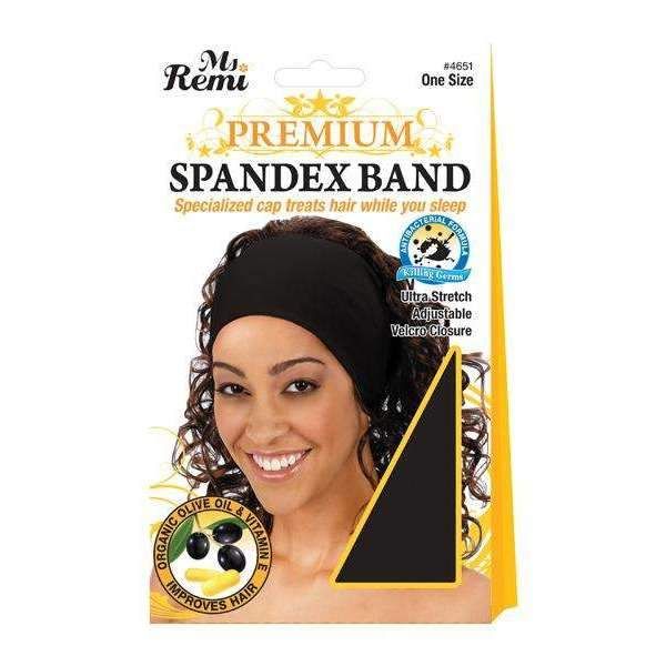 Ann04651 - Ms. Remi Premium Spandex Band Xl Black 4 Pack