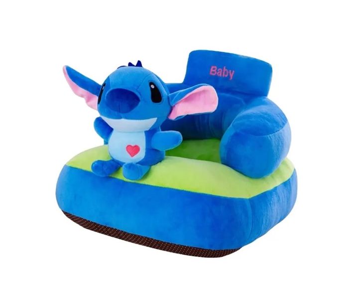 Fashion Kids Cute Sofa Child Stuffed Animal Plush Sofa Toys-Blue