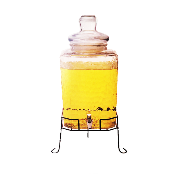 Glass Juice Dispenser - with Stand 10L