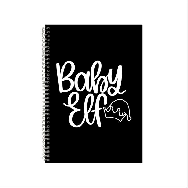 Baby Elf Notebook Christmas Gift Idea Writing Book A4 Notepad Pad 22