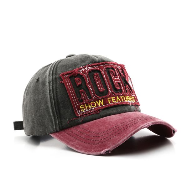 Fashionable Casual Baseball Cap with Patchwork for Outdoor Sun Protection