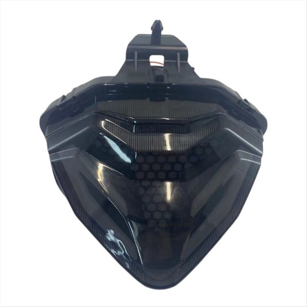 Smoked Led Tail Light Motorcycle Rear Brake Lights Compatible with Honda