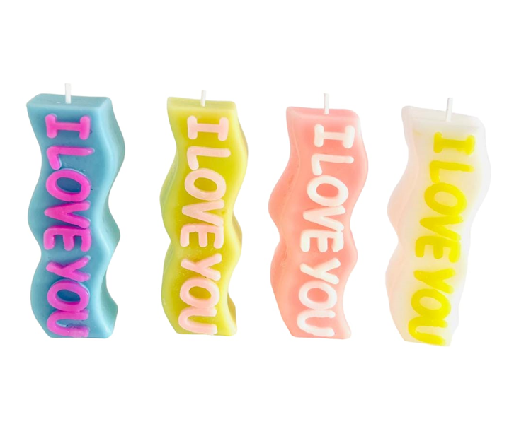 Long Lasting Love Candles - 4 Pack