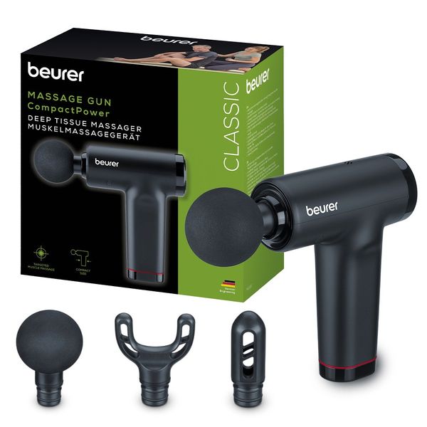 Beurer Germany Massage Gun: Portable, Compact, Powerful Trigger-Point MG 89