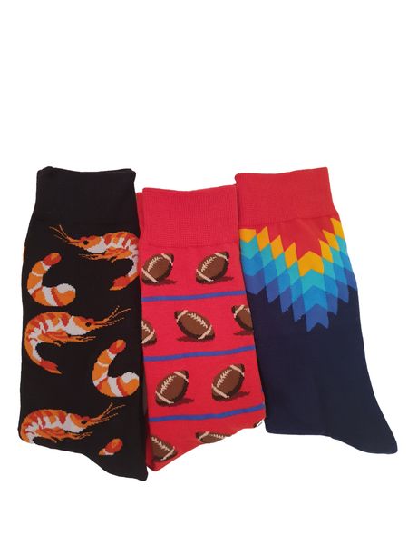 Funky Socks - Pack Of 3
