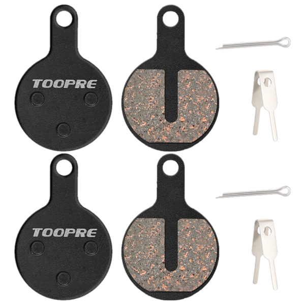 Toopre Bicycle Twin Pack Resin Semi Metal Disc Brake Pads TP-07B