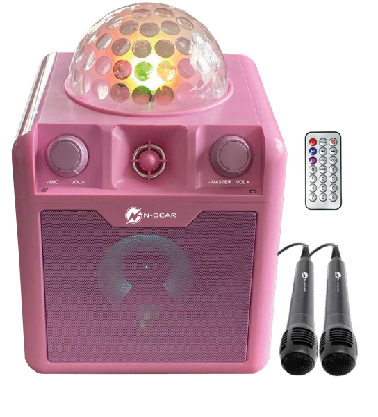 N-Gear Kids Karaoke Bluetooth Speaker with Mic