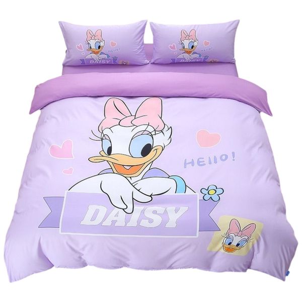 Hello Daisy-Kids Cartoon Duvet Cover Set - Single/Three Quarter