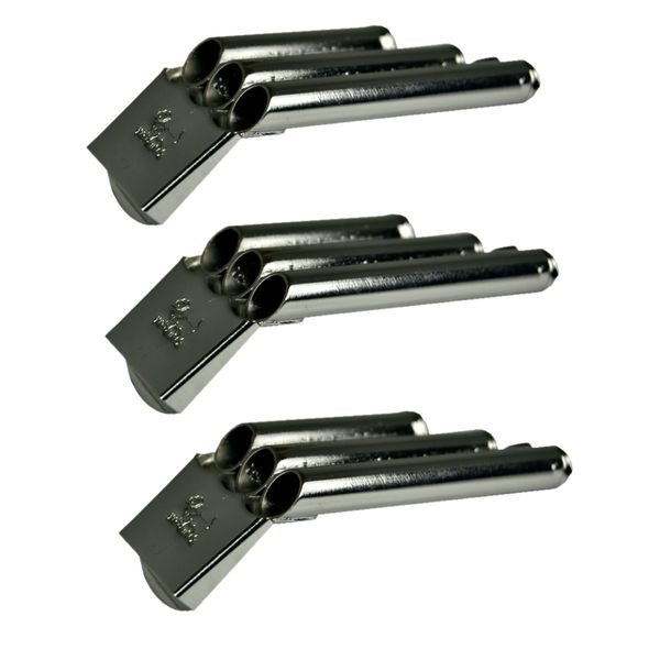 Whistle 3 Tone Short - Pack of 3