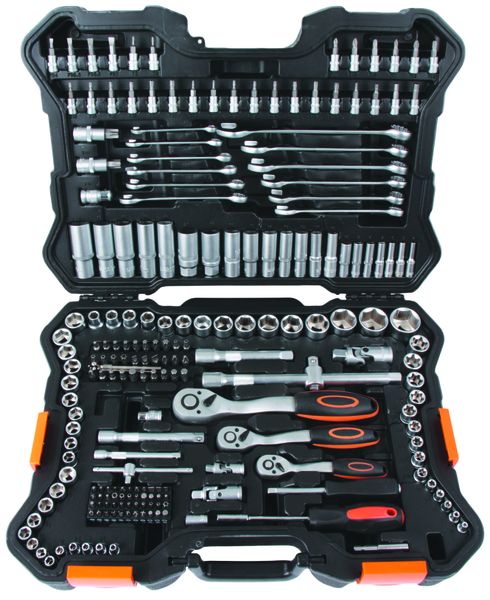 Toolco 216 Piece Wrench and Socket Set