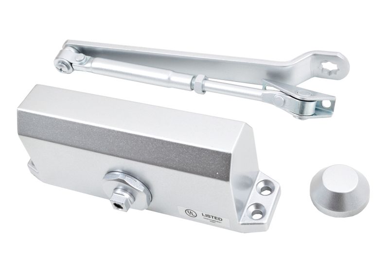 Sanlic Jaguar Door Closer Silver