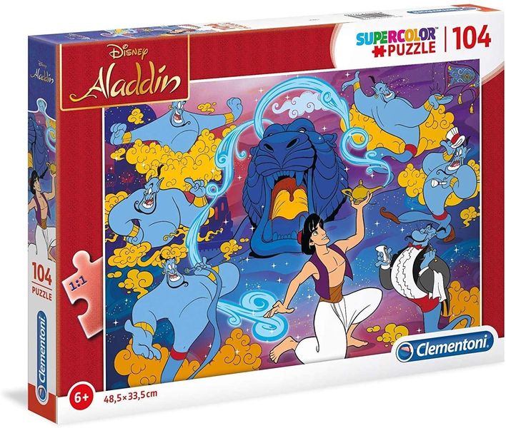 Clementoni 104 Piece Puzzle Aladdin
