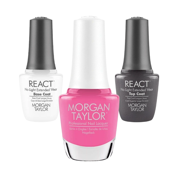 15ml Don't Be A Tease - Morgan Taylor 3pc Nail Polish Set