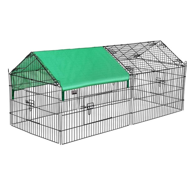 Pet Chicken Enclosure Foldable Cage Outdoor Playpen 180cm