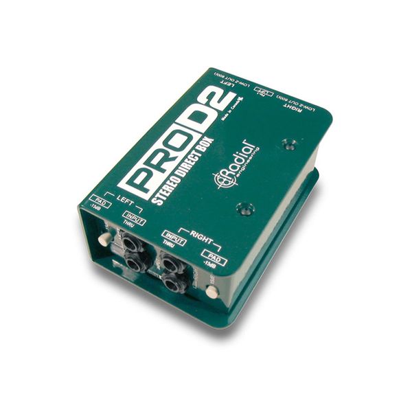Radial ProD2 Stereo Passive DI Box