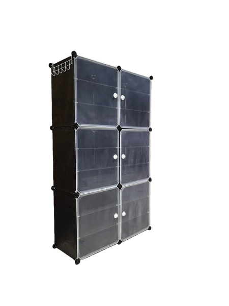 36 Pairs Multi-Functional Shoe Rack Storage Cabinet with Door