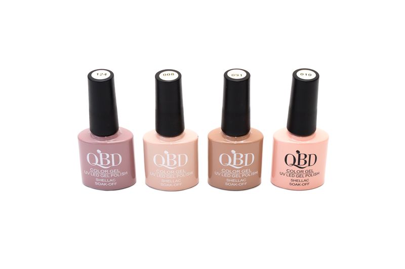 UV/LED Gel Nail Polish - Shades of Nude