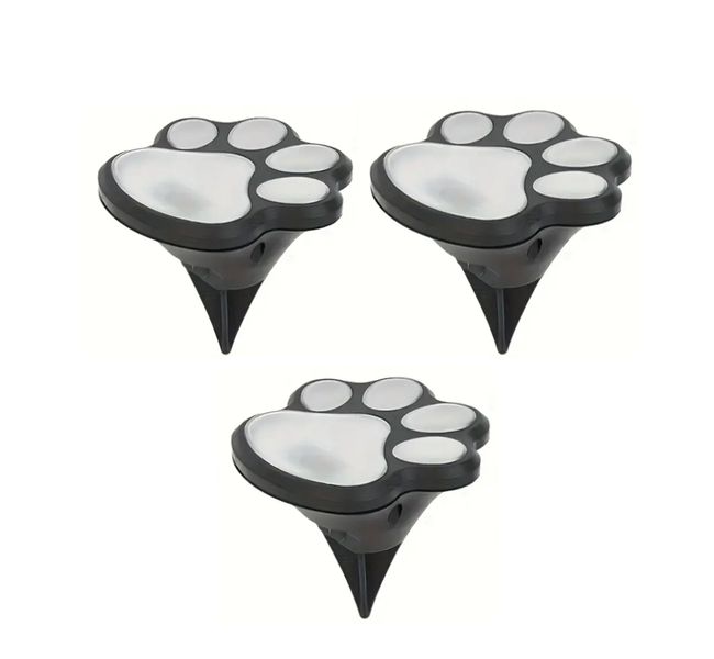 Solar LED Cat Claw Lights in Garden Lawn-3 Piece