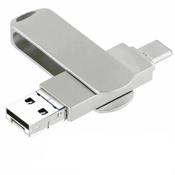 1TB USB 3.0 Flash Drive Memory Stick Type C &amp; USB OTG Thumb