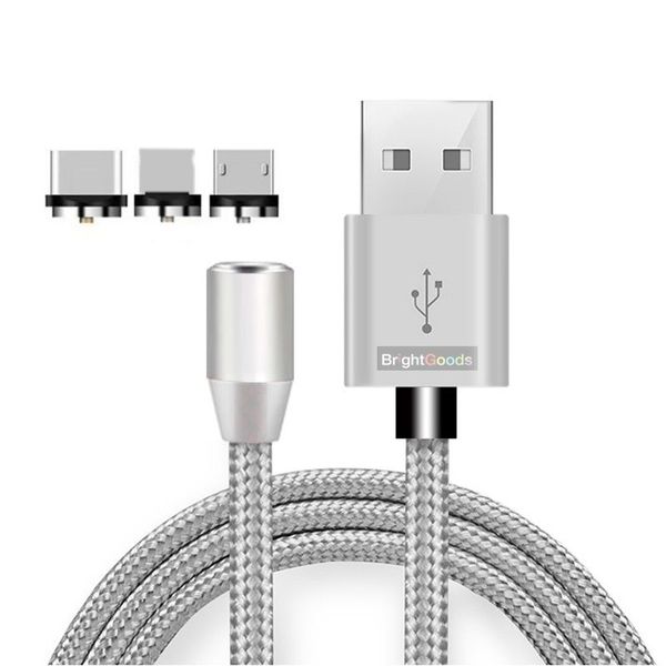 Cellphone Magnetic Charging Cable 3-in-1 Brightgoods