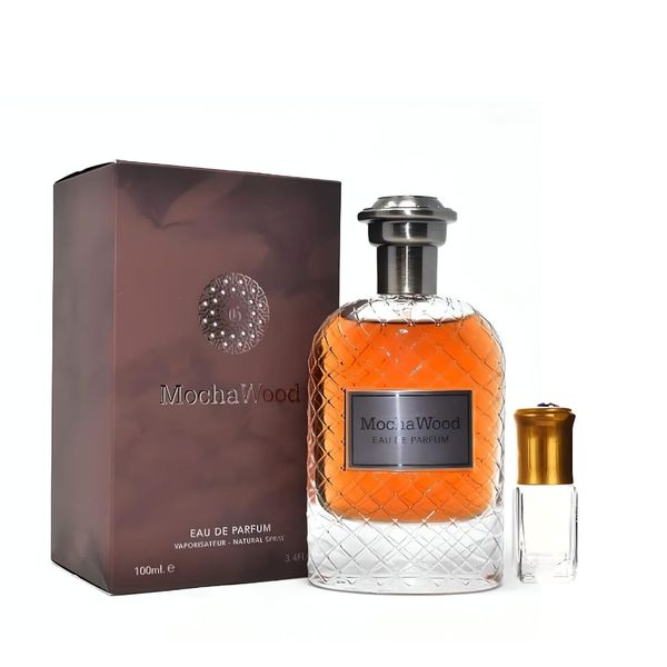 Mocha Wood Eau de Parfum - 100ml + Perfume Oil Gift