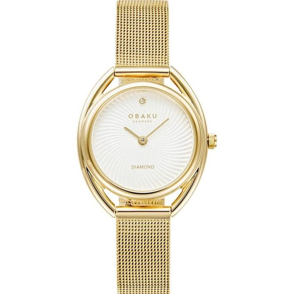 Obaku Juvel Gold 28.6mm Watch - V286LXGIMG