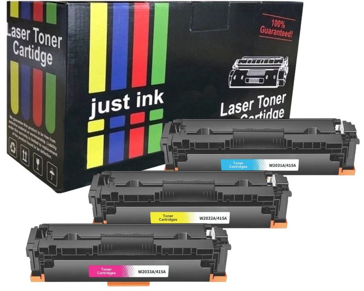 Compatible HP 415A / W2031A/ W2032A / W2033A (C/M/Y) Colour Multipack
