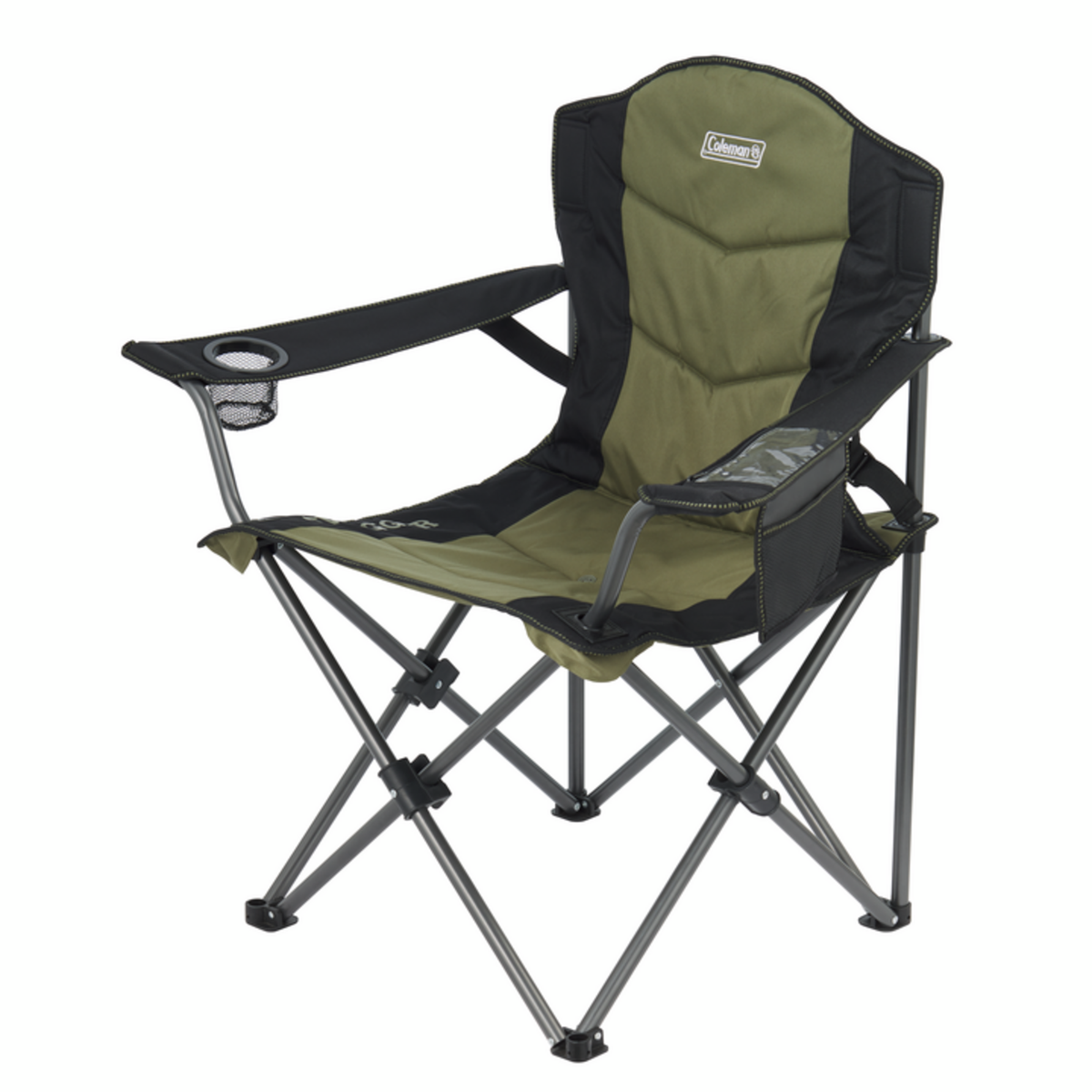 Coleman Swagger 250+ Quad Fold Camping Chair, Steel Frame - 250kg