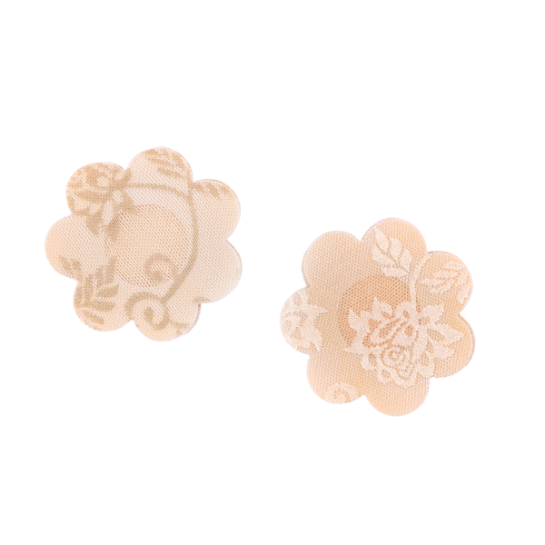 Up Tape, Nude Flower 5 Pair Nipple Pastie Set