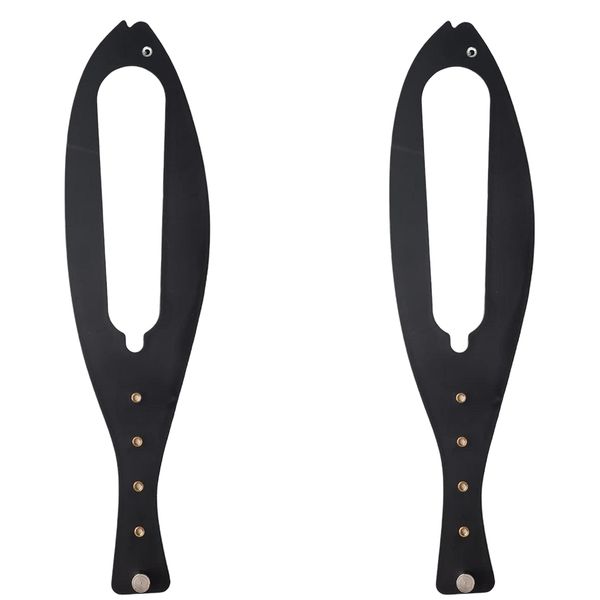Tool Alternative Bracket Door Latch Locking Stopper Strap Set Of 2 -34cm